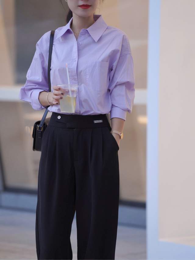 西装裤|衬衫怎么穿?建议和这几个单品搭配,谁穿谁好看,提升气质又高级