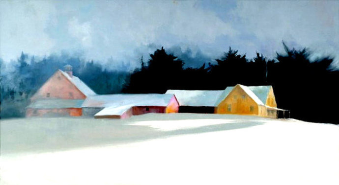 英伦风光@明快自然的英伦风光:画家保罗·斯通的绘画作品欣赏