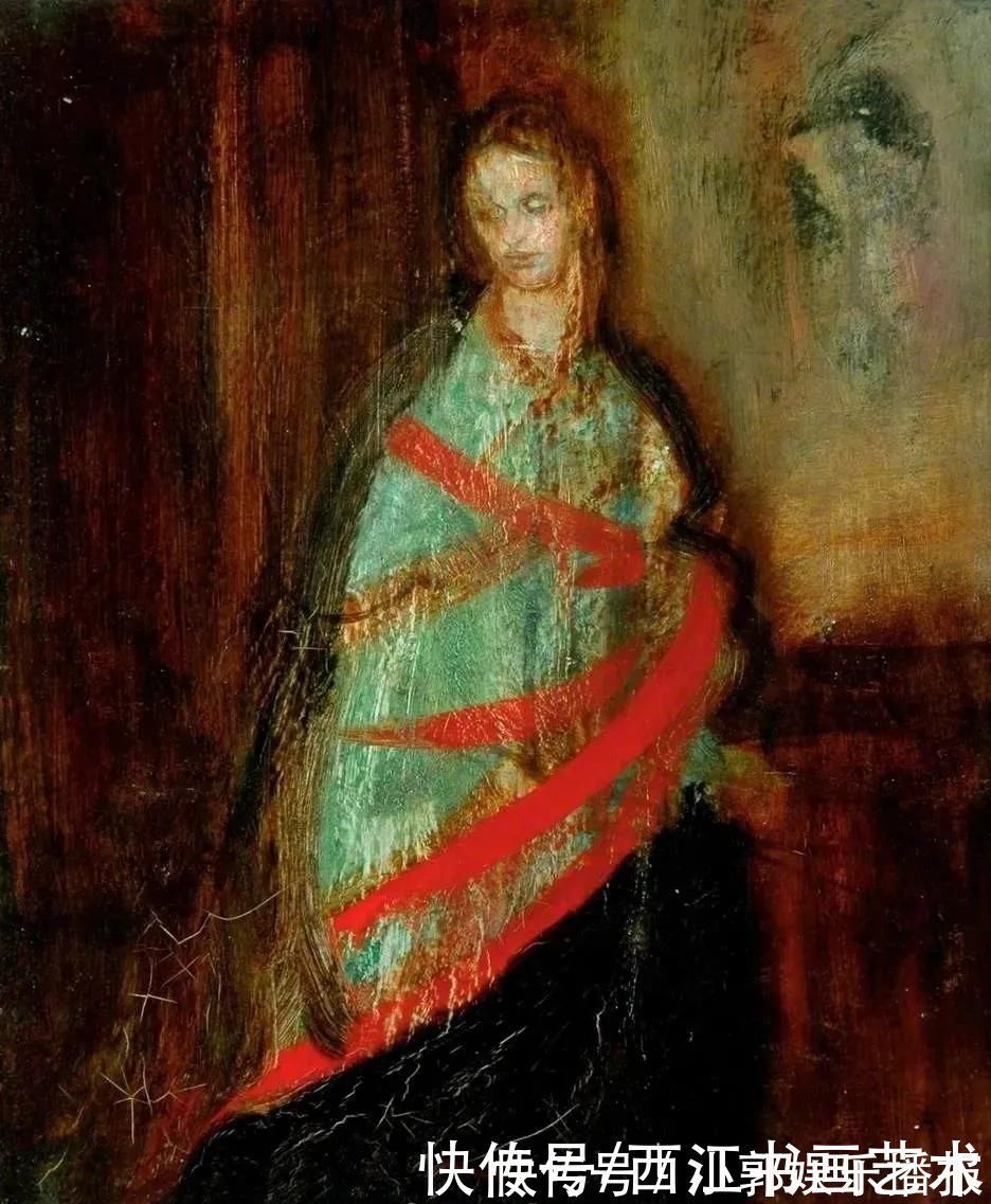 麦克沃伊&有质感的水彩肖像:英国画家亚瑟.麦克沃伊作品选