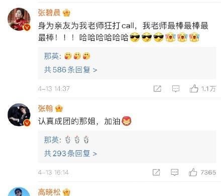 整个内娱都在给那英打call,肖战、沈腾、黄渤文案各具特色