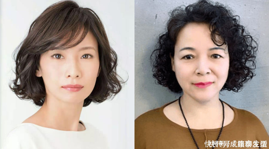 老人|为什么日本老人喜欢大卷，中国老年人喜欢烫小卷？审美文化不一样