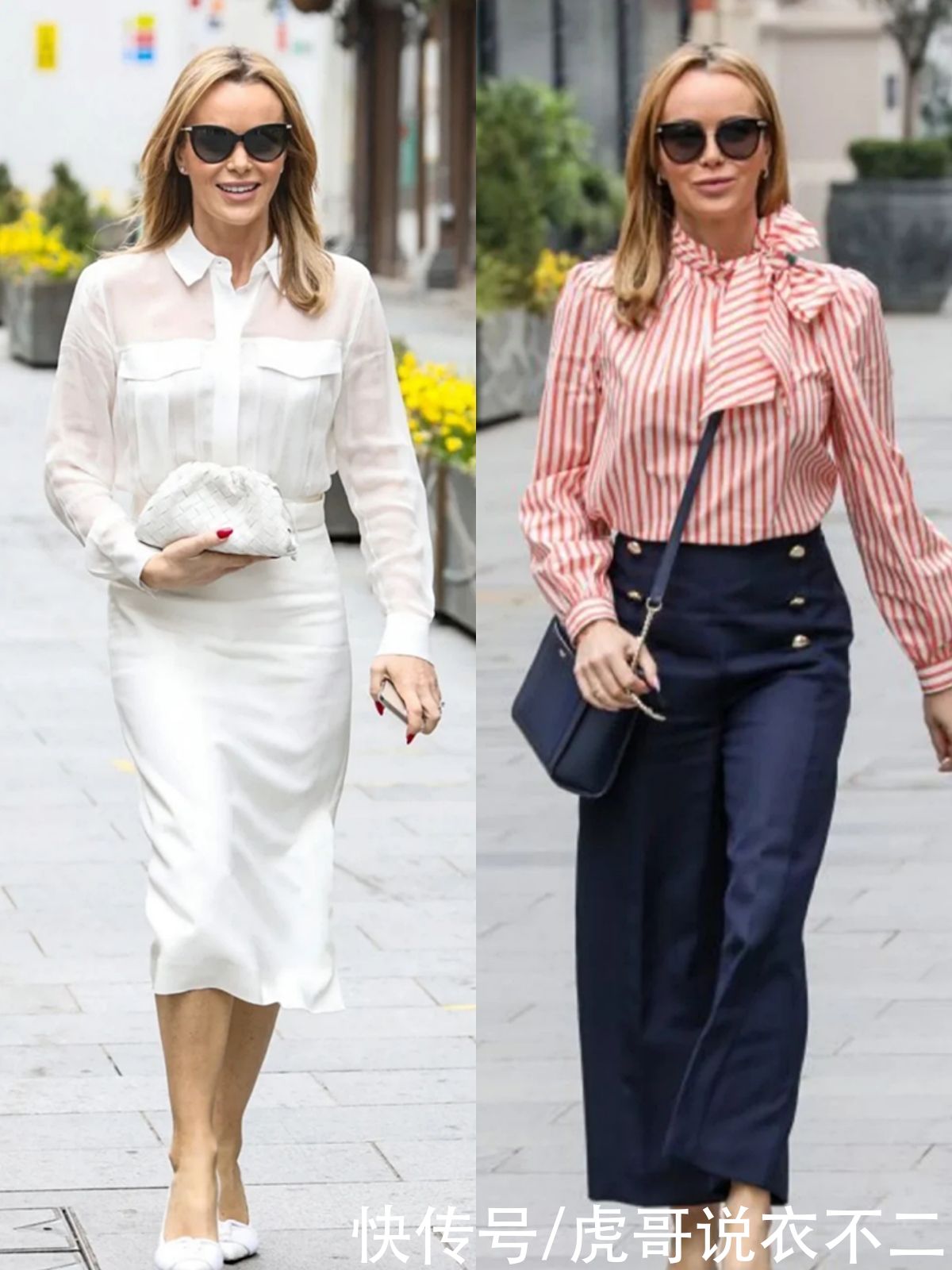 连体裤|欧美大龄博主的夏日街拍，没有高颜值，也一样自信飒爽又时髦优雅