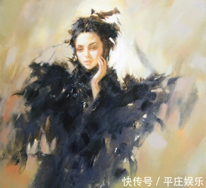 克拉斯诺达尔！女画家斯卡菲娜，将女性描绘得如花般绽放