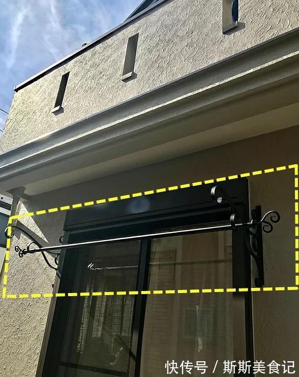 低层|日本业主聪明,外墙窗外加一根横杆做晾晒,解放阳台种花又种菜