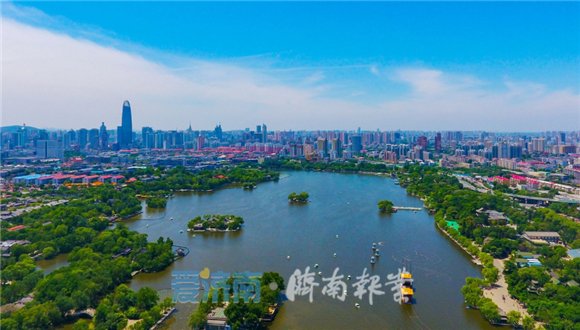 两江四湖景区|大明湖成功入选“2021中国十大休闲湖泊”