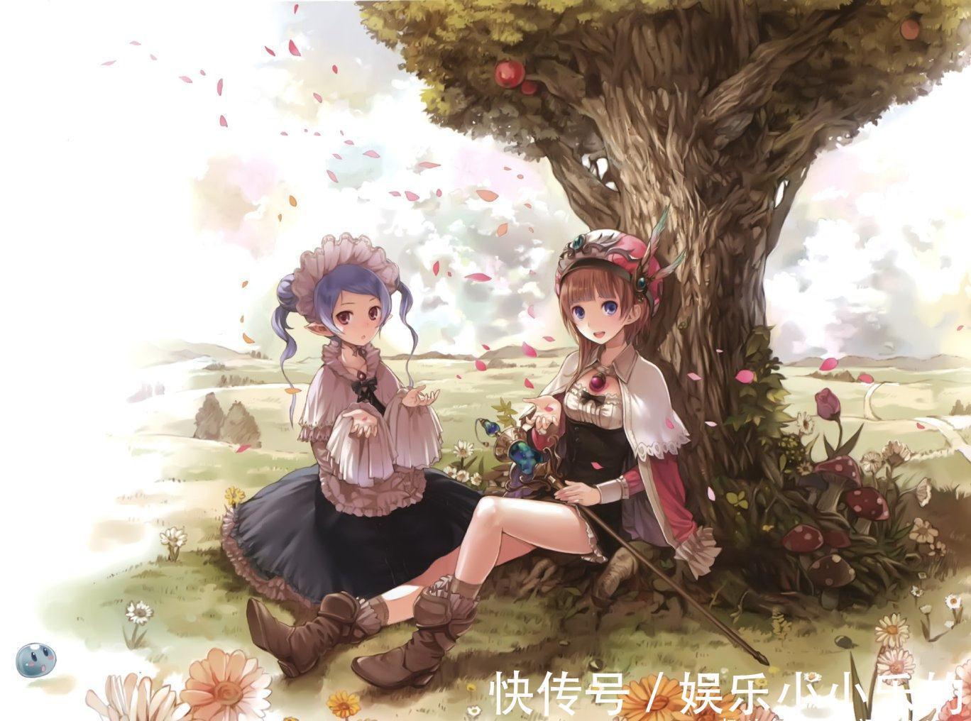 岸田梅尔@软萌的二次元美少女插画,洋溢着让人舒服的清澈透明感