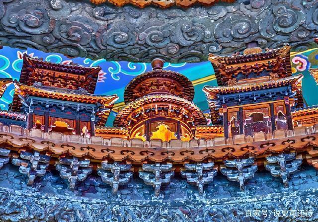 四方形@中国高级天花——藻井,震慑人心的穹顶之美,古代工匠太强了