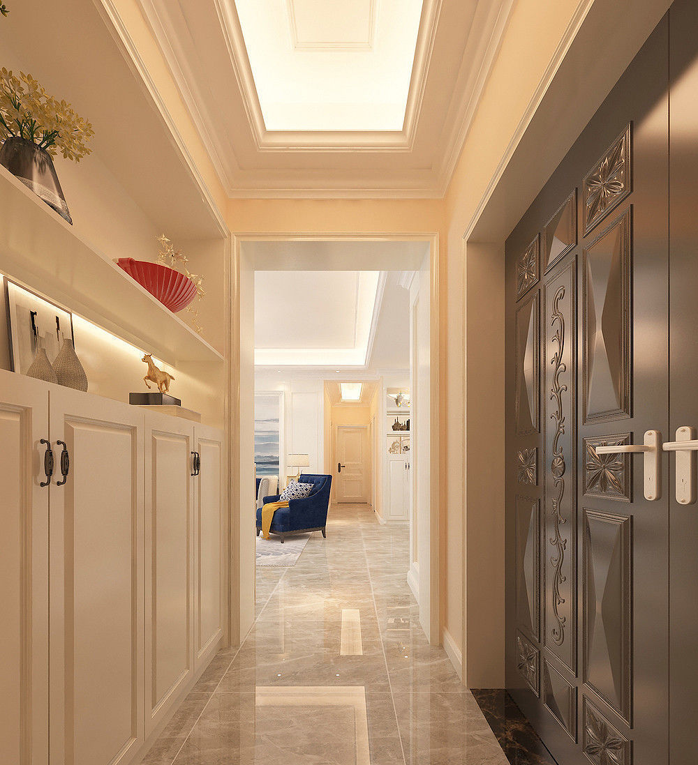居住|她家装成简欧风, 全屋暖色调为主, 三代人居住, 精致生活让人羡慕
