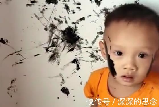 爸爸|广西一孩子趁爸爸午睡,给房间来了个“装修”,爸爸反应令人意外