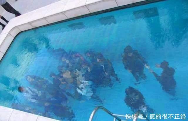 中年|全球最“神奇”泳池,美女游客在水下自由行走,却连衣服都不湿!