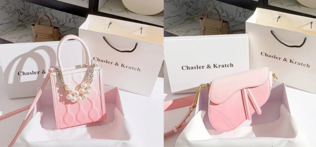 樱花粉|别再背黑白色的包包了！今夏流行彩色款式，时髦又好看