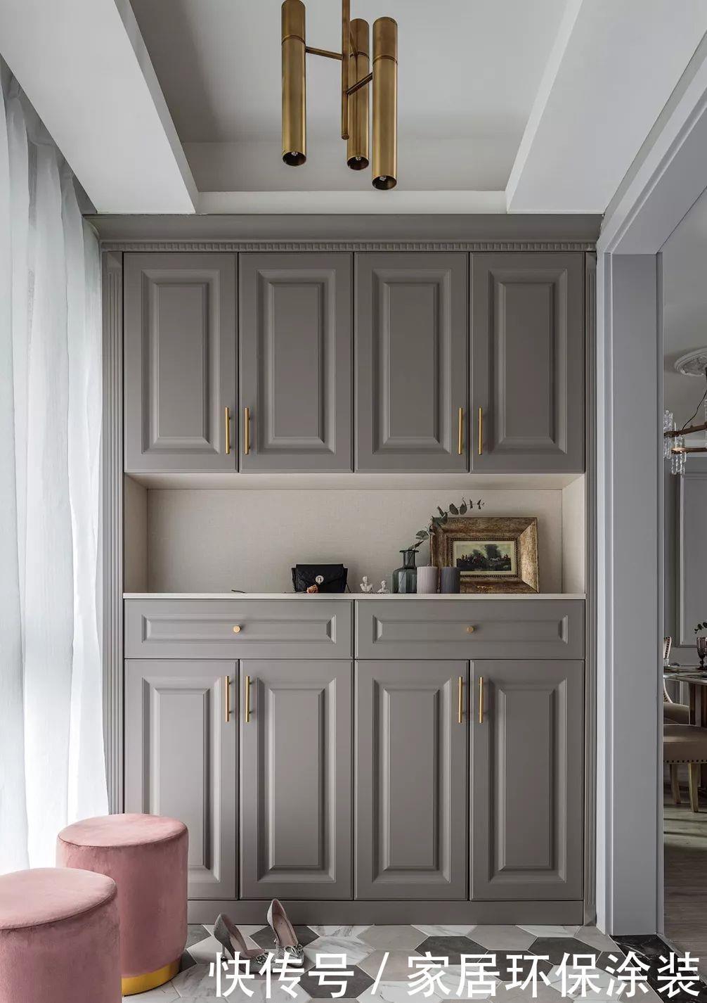 细节处|她家128㎡轻奢美式风，优雅大气，一不小心美成为了样板间！