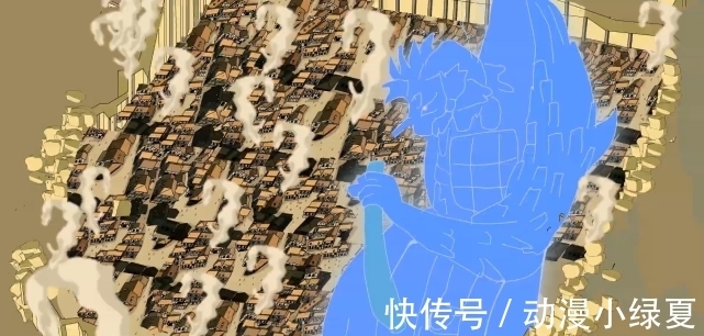 斑爷|火影联动巨人?斑穿越到巨人第一集,召唤须佐能乎击败超大巨