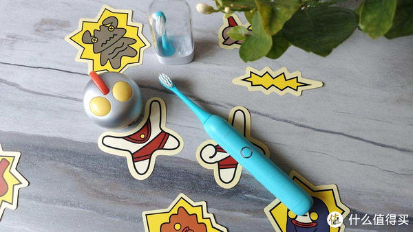 防水盖|怅怅聊数码 篇一百三十六：让你的孩子爱上刷牙，Combo咸蛋超人儿童电动牙刷使用评测