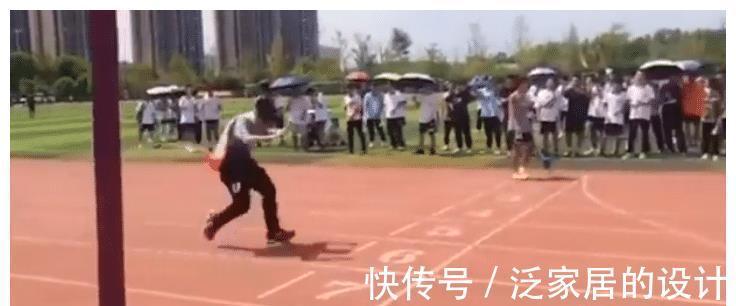 跑步|校运会男生身披动漫服再现“火影跑”,哗众取丑,还是友谊第一?