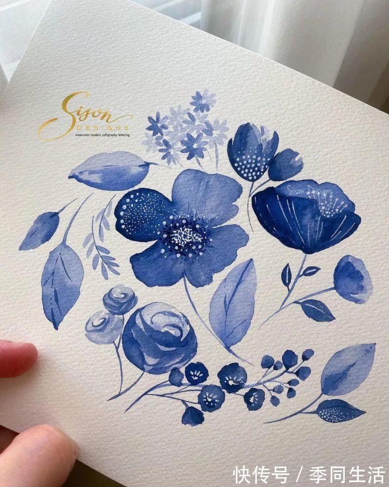 笔尖&美爆!70张超简单小清新的水彩手账,你想要的都在这里!收藏这篇就够了!