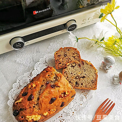 免打发??低油糖零失败的香蕉核桃蛋糕