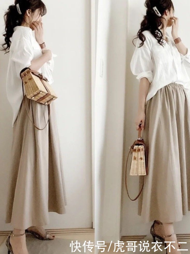 一字扣|衣不在贵而在配，学日本小姐姐的3个穿搭方案，轻松打造好气质