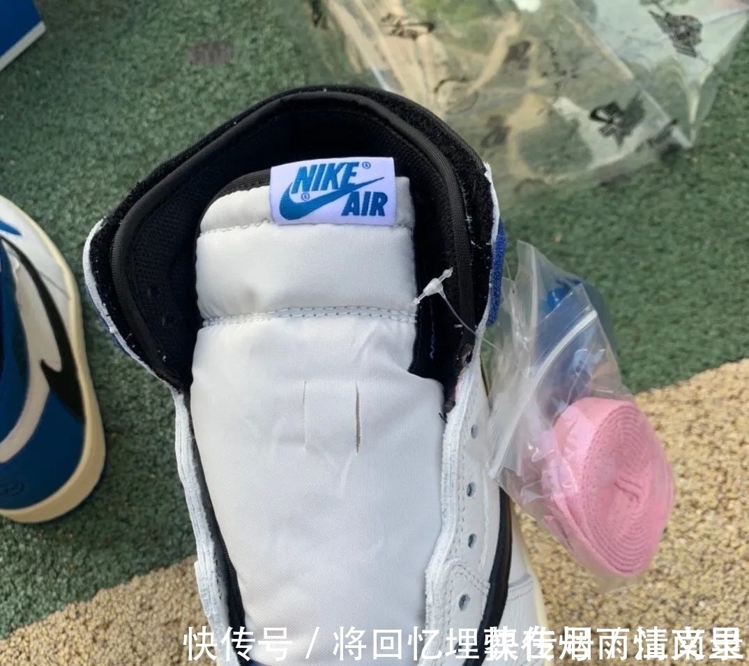 正品 藤原浩倒钩闪电aj1最强横向对比测评 中底拉邦皮料剪裁差的是正?