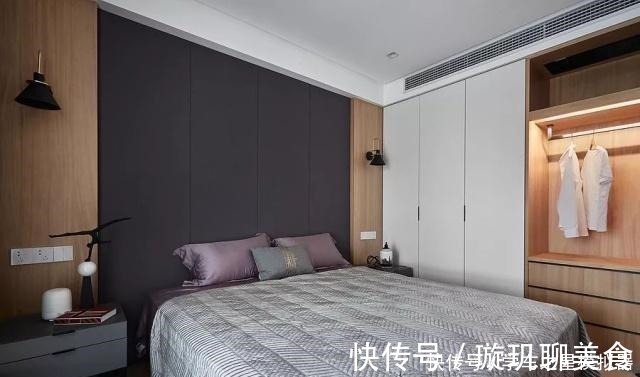 次卧|一样的80㎡,他家装修出的效果为什么这么宽敞,超大客厅真棒!