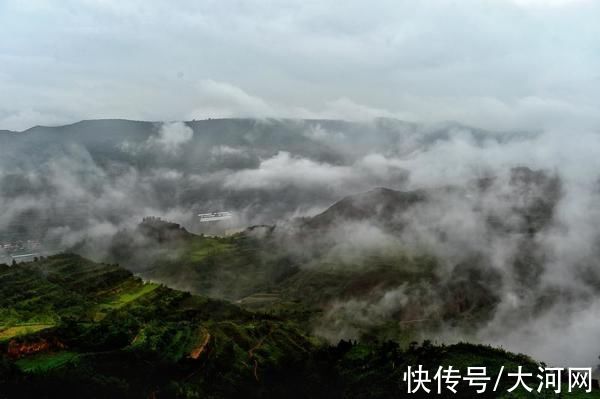 烟雨蒙蒙|大河网景｜河南灵宝：雨后初霁 宛如仙境