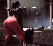 臀大肌|号称“中国第一美臀女神”姜黎明她将臀部练到极致，让人羡慕