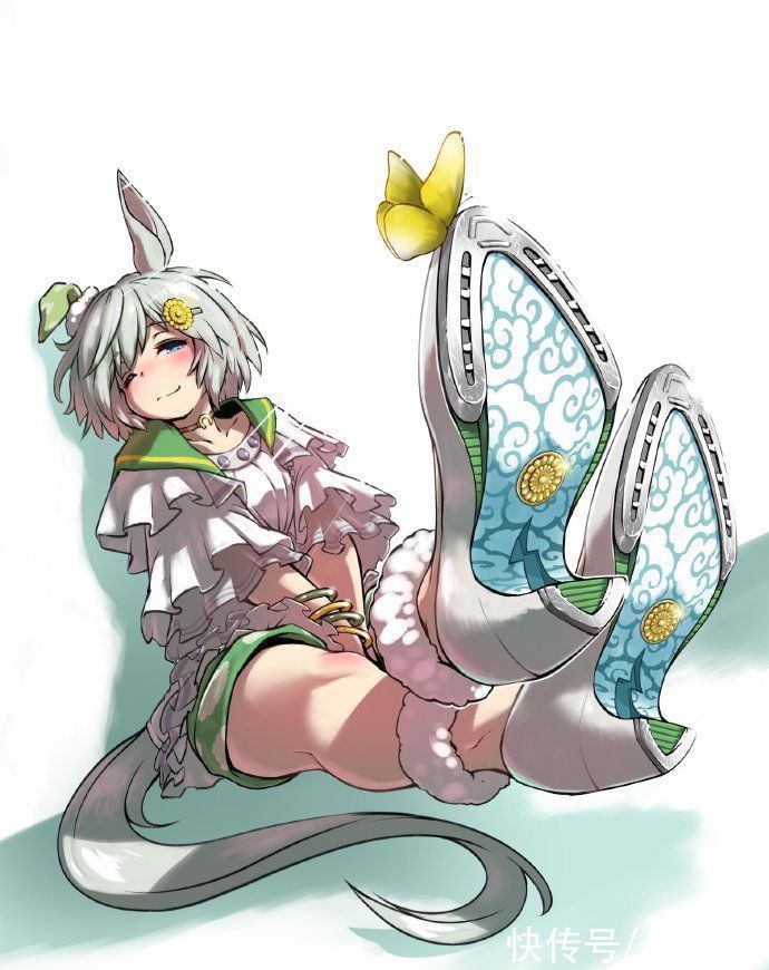 马文化|这位画师的同人太有创意了,画了赛马娘的马蹄铁,这角度很带感啊