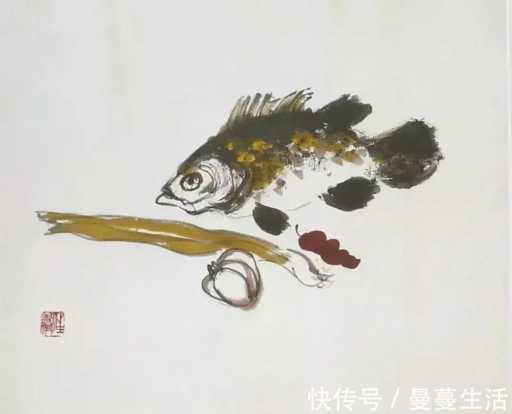 汪曾祺！好的画家往往是多面手，比如汪曾祺先生，是作家画家还是美食家