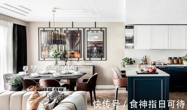 公寓|伦敦轻奢范公寓,粉系色彩独特艺术装饰,为家居带来休闲奢华感!