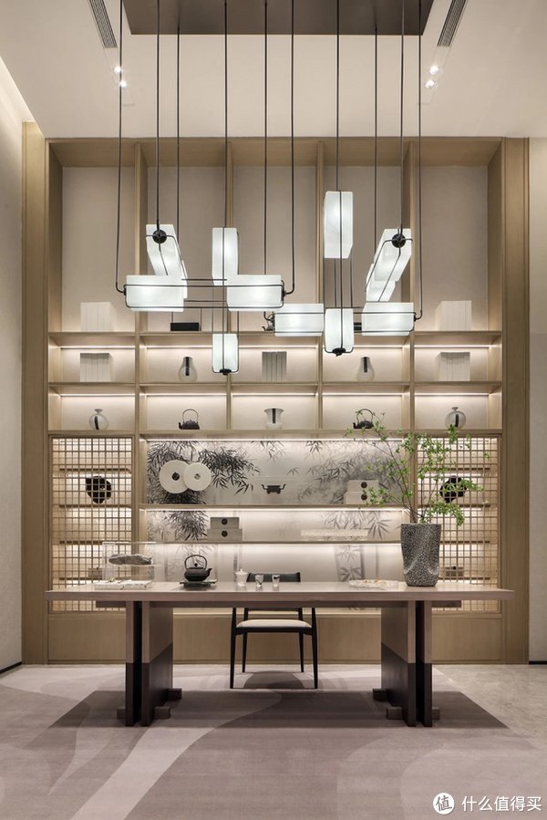 中式|河南小夫妻的318㎡别墅火了，入户诗意新中式，藏不住的高级感