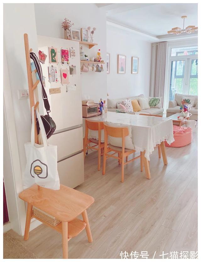 白墙|她家全屋大白墙,不做任何造型,即便已经入住四年,依然整洁温馨