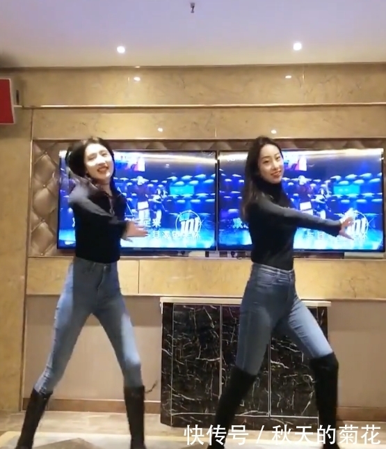 公司|公司团建,姐妹花跳嗨了!