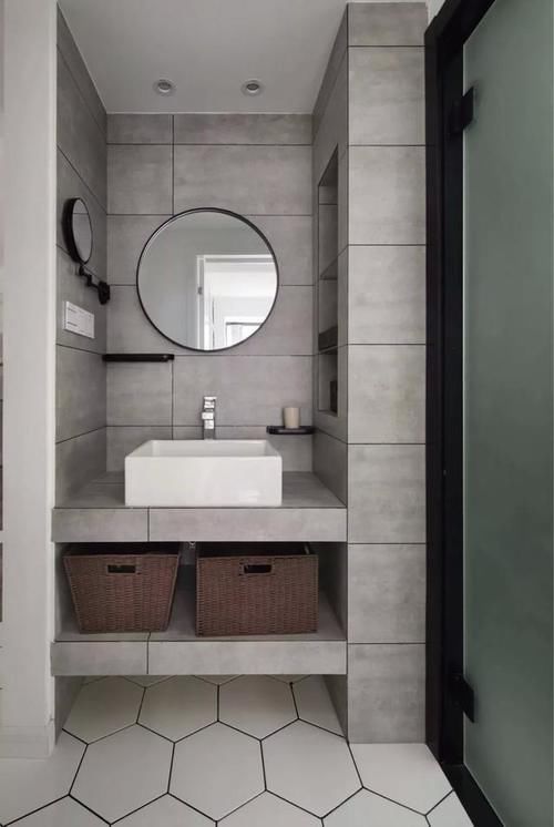 壁龛|不用花3千买储物柜,把卫生间这堵墙做壁龛,颜值高,好用到爆