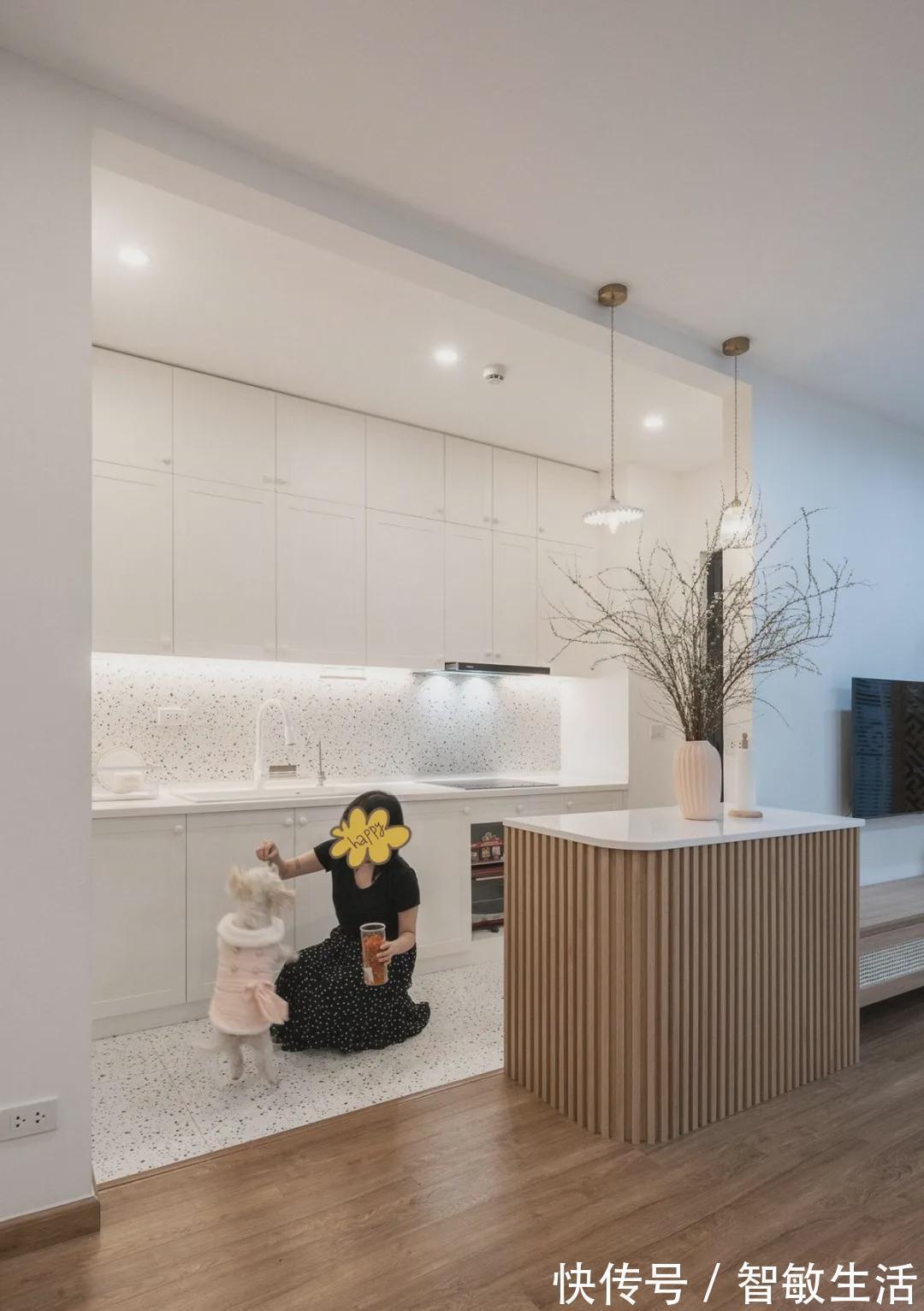 水龙头|95㎡拆掉次卧,做玻璃隔断,盘活鸡肋空间,家里门槛都快被踩烂了