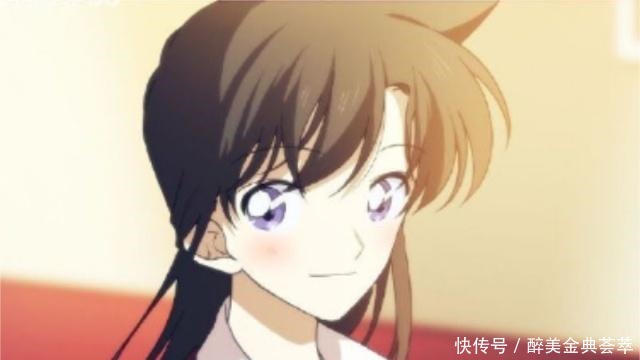 小兰|名侦探柯南没有角的小兰,唯一换过发型的园子,十年后最美