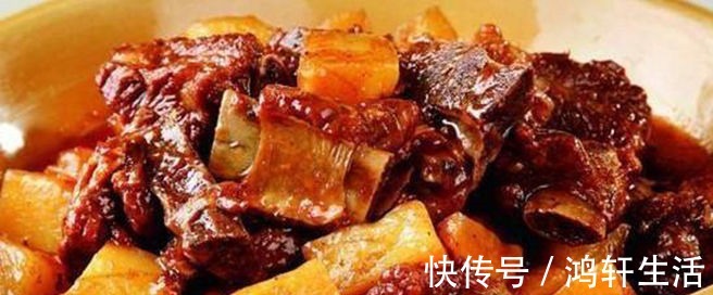 板栗|美食推荐板栗烧山药、香芋扣肉、香辣排骨焖土豆、金针菇烧豆腐