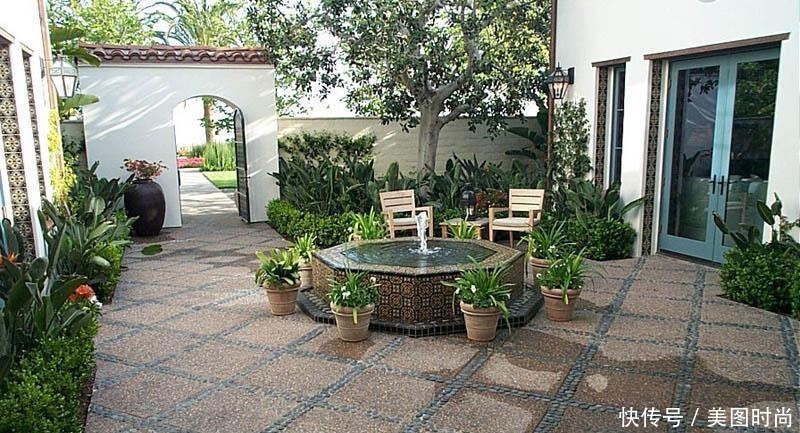 乡村庭院设计,如果农村有房,干嘛住城里,建个这样的院子美翻了