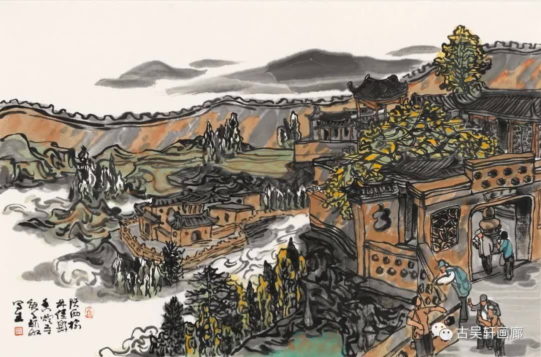 江山任性方多娇——周矩敏写生作品赏析