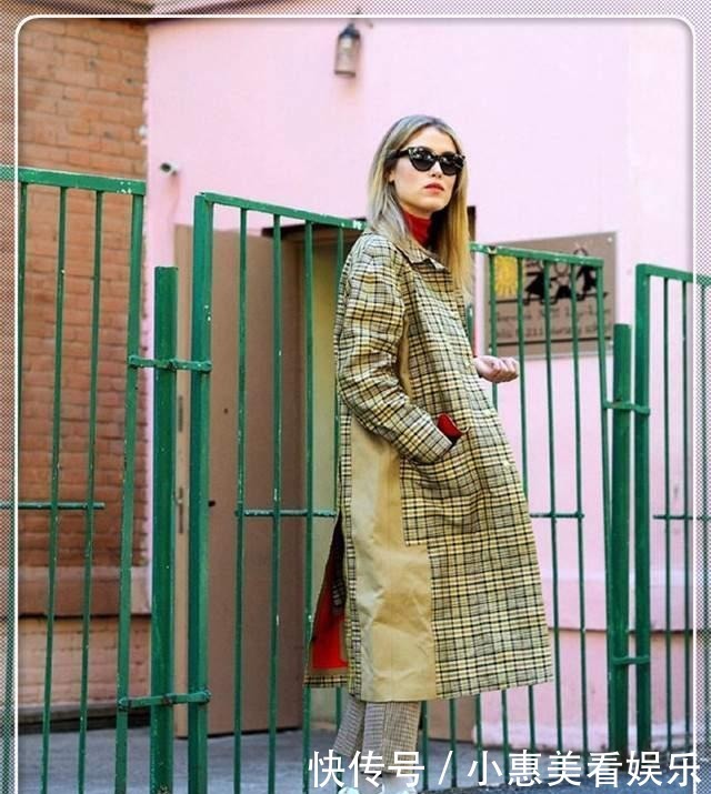 气质|大衣+小白鞋,这个秋冬不容错过的搭配,看上去简单大方显气质