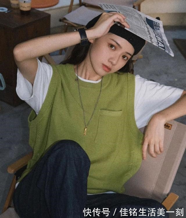 cr 适合亚洲女孩的韩式穿搭,早秋这么穿,洋气又时髦!