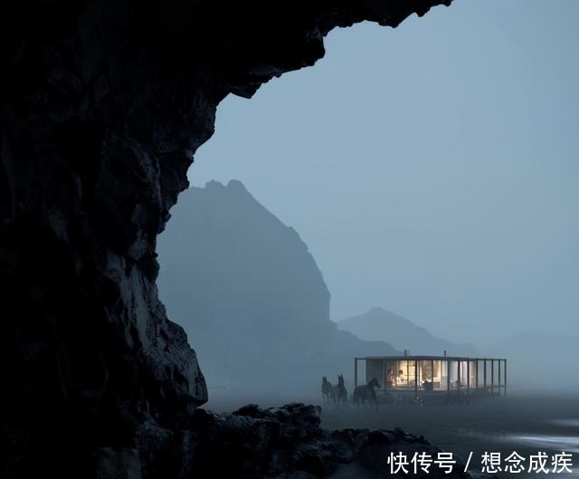 元素|国外超写实表现师,三个月构思海洋之屋,荣获1万美元