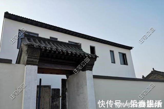 发朋友圈|刘女士用重钢结构打造中式农村小院,工人师傅纷纷拍照发朋友圈!