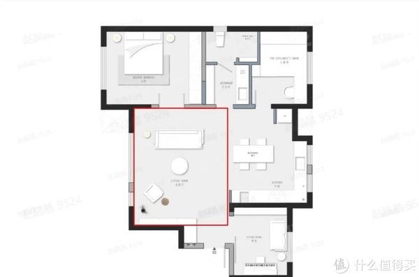 简欧|126㎡阳光房，34w装出100w效果，只花一半预算住别墅！