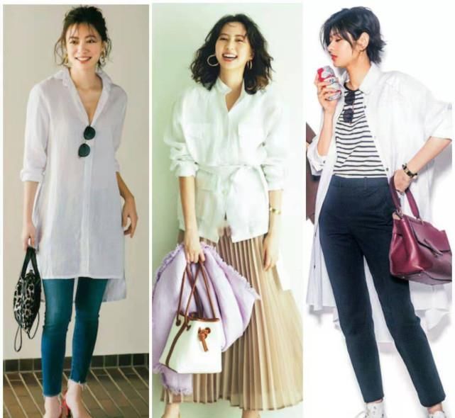 换季别再乱买了，旧衣新穿，27套衬衫搭配模板知性又大方