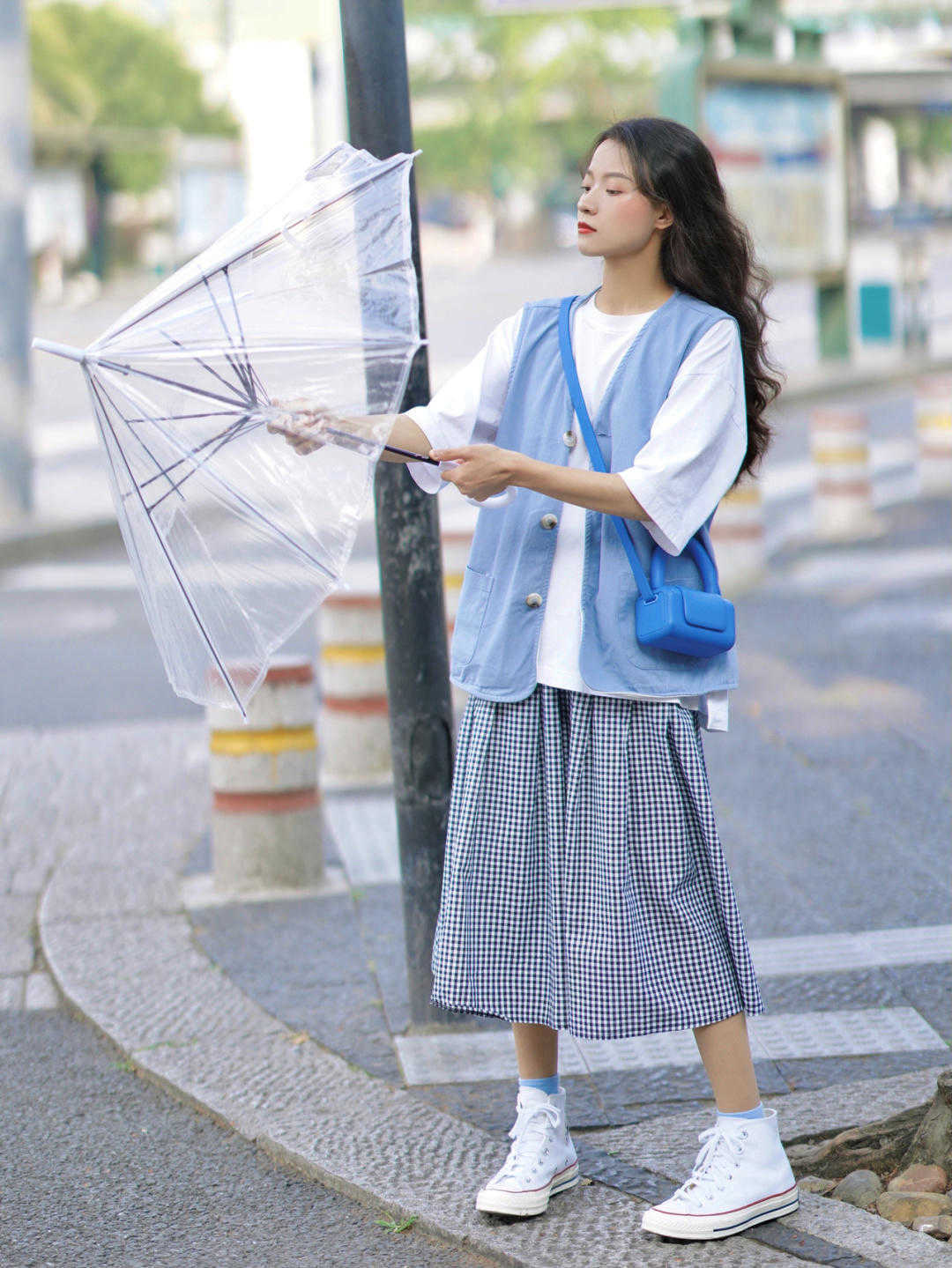 身材|胖女孩关心的显瘦穿搭,135斤也能显90斤的即视感,时髦还很精致