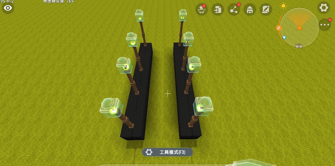 玩家|迷你世界玩家打造黑色道路陷阱，地下全是岩浆，冰熊来了都逃不掉