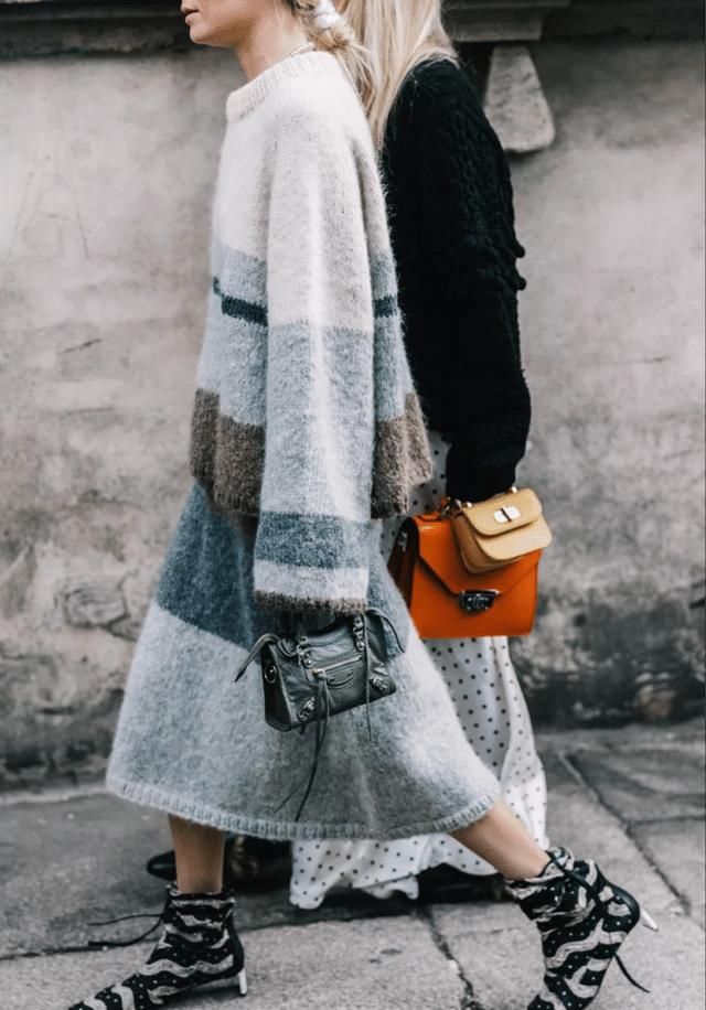 ?最近火了一种新穿法，叫“过膝不过踝”，时髦显高，小个子也适合