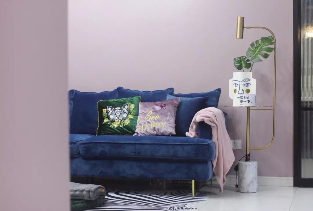 金属|79㎡旧房改造,阳台打通纳入厨房,莫兰迪配色超高级