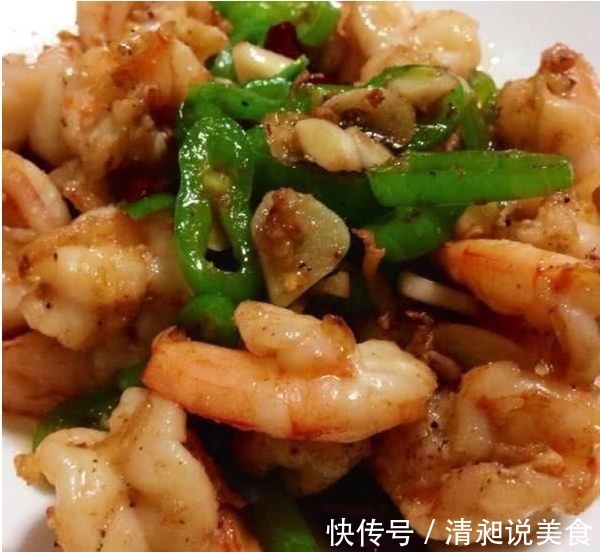 虾仁炒青椒如此做,香死了，好吃开胃，秒变家常下饭菜