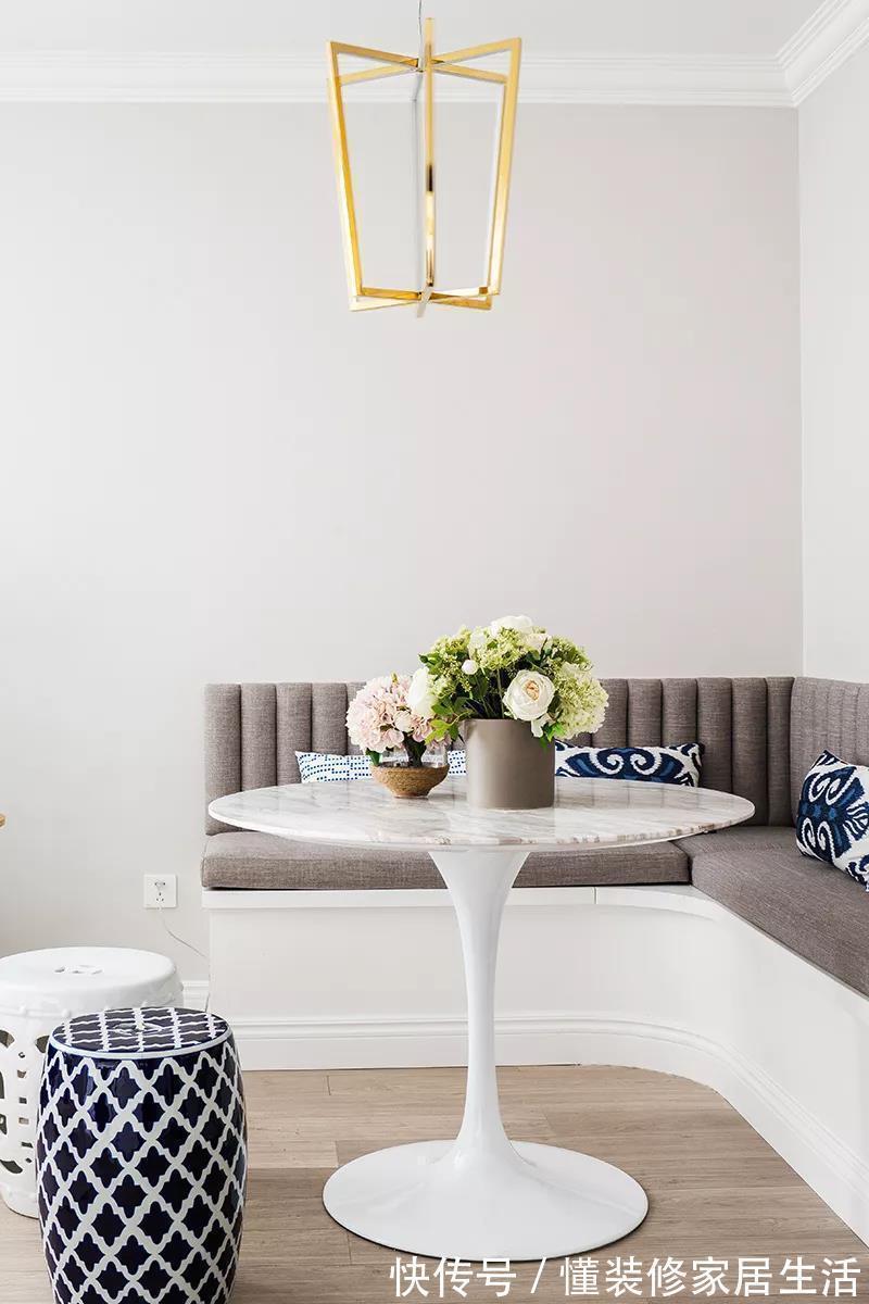 吊灯|越来越多人不吊顶,全屋只走一圈石膏线,完工照样漂亮极了!晒晒